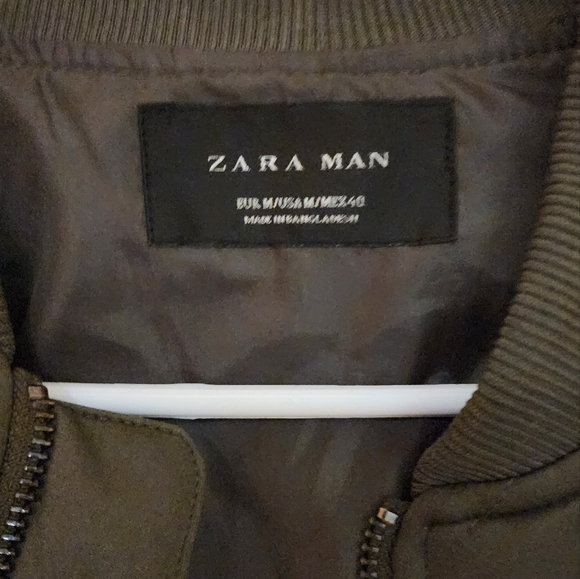 Zara man quilted bomber jacket - Picture 2 of 2